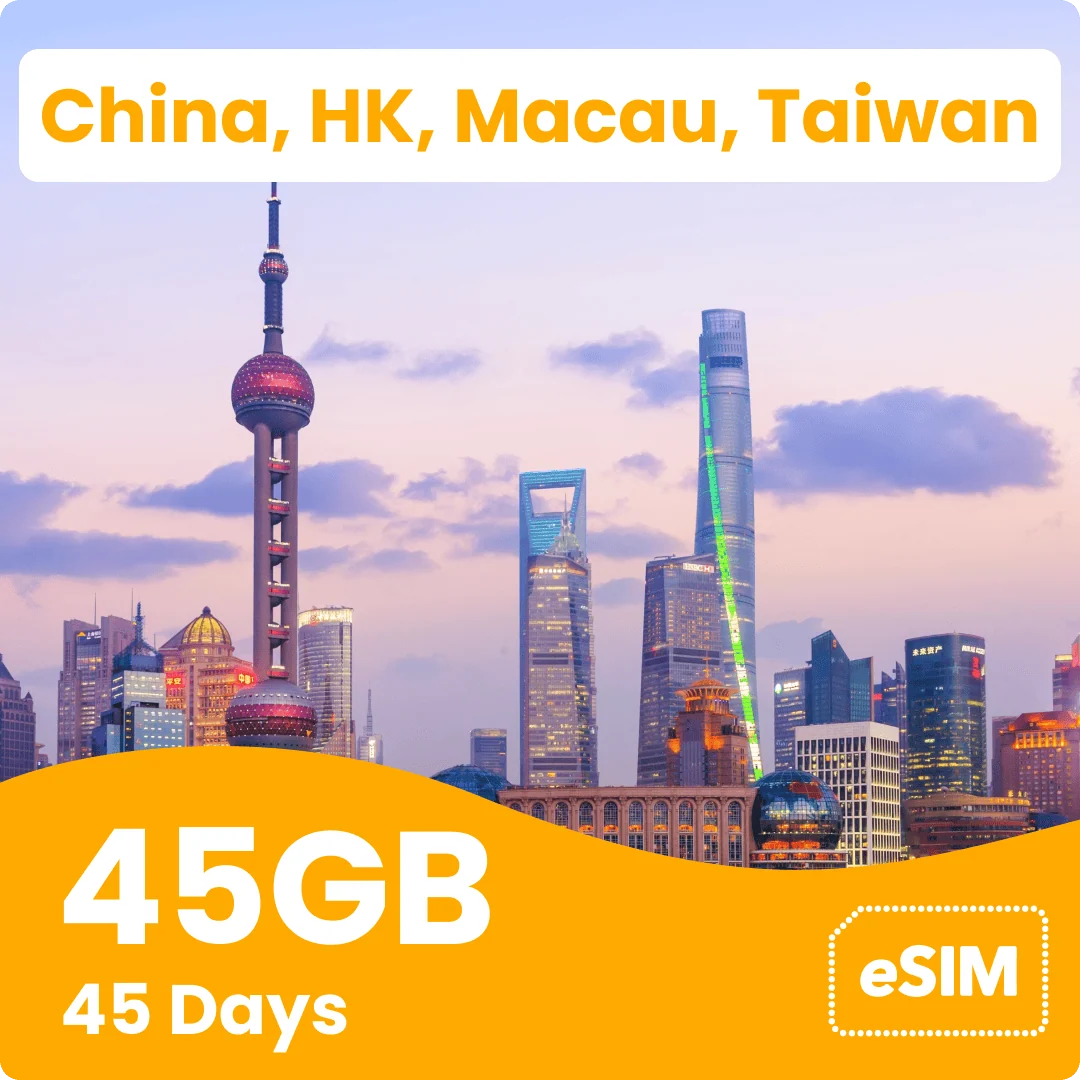 China, Hong Kong, Macau & Taiwan eSIM - Image 4