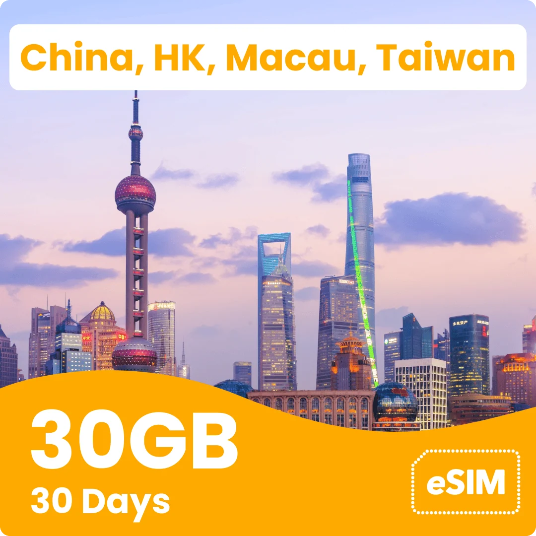 China, Hong Kong, Macau & Taiwan eSIM - Image 5