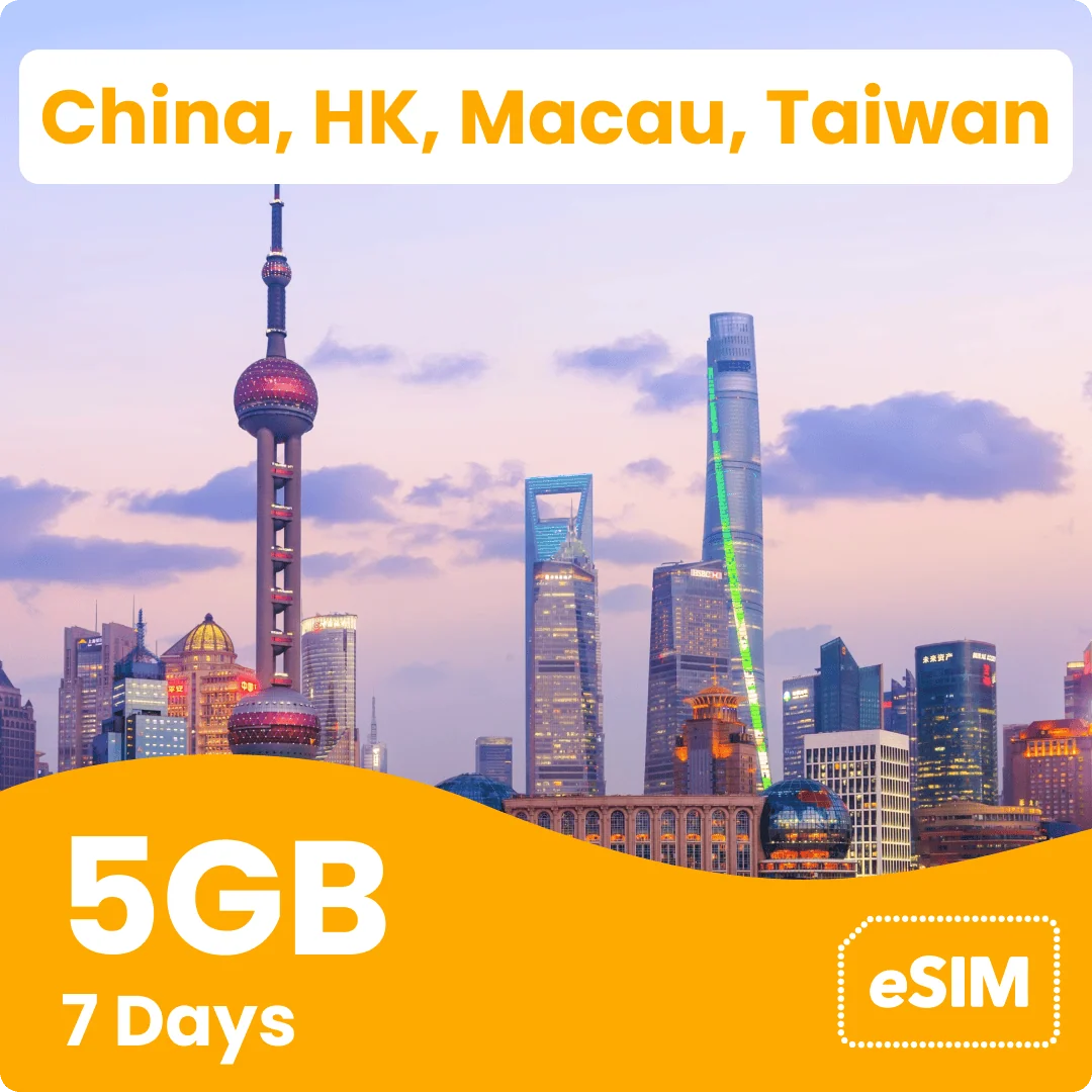 China, Hong Kong, Macau & Taiwan eSIM - Image 7
